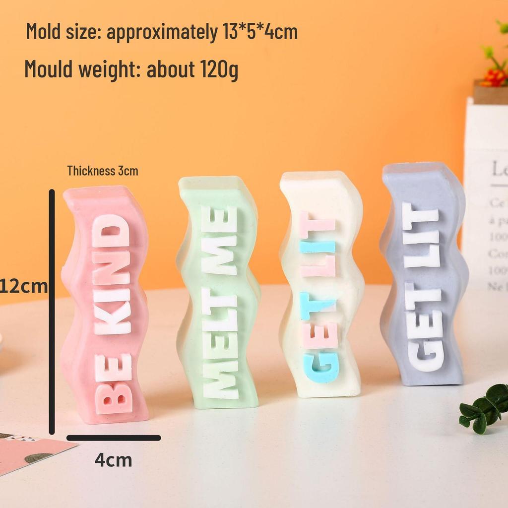 Handmade Silicone Middle Finger Mold for Creative Plaster and Cake Decorations