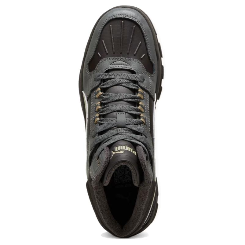 Puma Rebound Abrupt Wtr Sports High-Top Lifestyle Shoes Unisex Sneakers Black Gray 398697-01