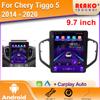 For Chery Tiggo 5 2014 - 2020 For Tesla Style Screen Car Radio Multimedia Video Player Navigation GPS Android 2 Din Dvd
