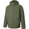 Sports Lifestyle Series Striped Design Hooded Comfortable Fashion Cotton Jacket Men Jacket Army-Green IV9230