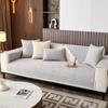 Leaf Solid Color Chenille Sofa Mat Four Seasons Universal Anti Slip and Dust Proof Sofa Cushion Nordic Style Sofa Cover Cushion