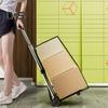 Folding Hand Truck with Wheels 110lbs Load-capacity Rustproof Corrosion Resistant Collapsible Trolly Portable Dolly Luggage Cart