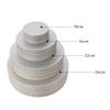 10/16/22/26cm Golden Silvery Round Cake Boards Circle Cardboard Base Cupcake Dessert Tray Birthday Party Cake Decorating Supplie