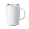 HARIO Ceramic Coated Vacuum Insulated with Double-Layer Mug, White, 470ml, Lid, CMG-470-W