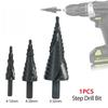 HSS Step Drill Bit Set Large Cone Titanium Bit Set Metal Hole Cutter 4-12/20/32