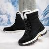 Fashion High-top Plus Velvet WOMEN'S Snow Boots Comfortable Non-slip Outdoors Cotton Shoes Waterproof Warm Platform Sports Shoes