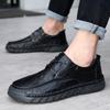 Genuine Leather Men Shoes Lace Up Oxfords Comfortable Casual Shoes Black Male Office Footwear Leisure Walk Sneakers Men Shoes