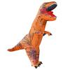 Leafdeer Adult Tyrannosaurus Inflatable Suit, T-REX Cosplay Costume (Orange)