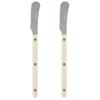Parve Butter Knife, Ivory, 2 Pieces, Korean Popular Tableware