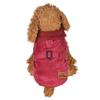 Padded Thickening Imitation Deer Leather Jacket Dog Costumes Pet Clothes