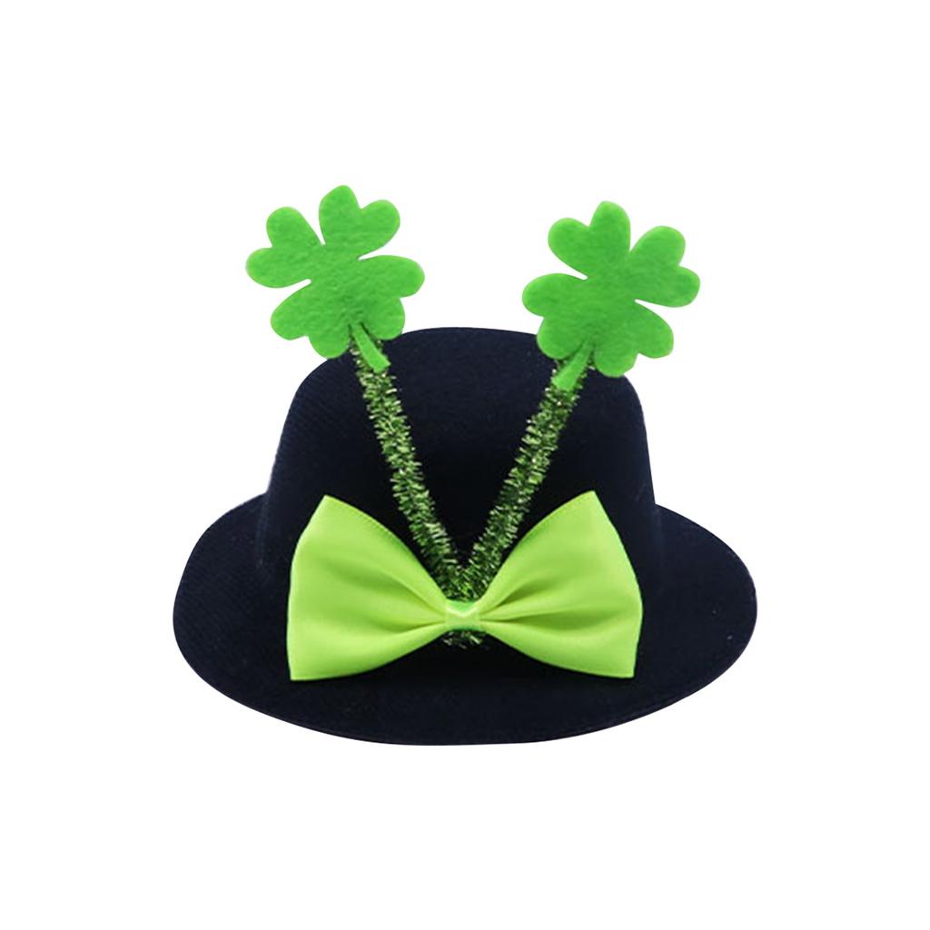 Saint Patrick's Day Costume Props, Hair Accessories, Irish Hat Hair Clip Headwear