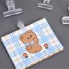 Acrylic Simple Transparent Food Storage Clip Dovetail Clamp Long Tail Clip Memo Folder