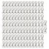100PCS Bag Lobster Clasp Alloy Lanyard Snap Hook Lobster Claw Clasp DIY Luggage Accessories