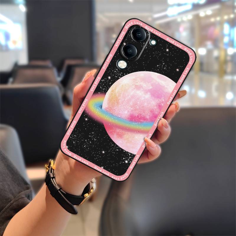 Anti-knock Cartoon Phone Case For VIVO Y04 4G/Y29S Graffiti Silicone Dirt-resistant Soft Case Shockproof Full Wrap TPU