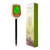 Yieryi 6-in-1 Soil Tester PH EC Moisture Sunlight Air Humidity Temp High Accuracy Conductivity PH Meter for Gardening Farming