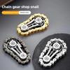 New Stylish Exquisite Mechanical EDC Chain Anti-Anxiety Fingertip Gyroscope For Adult Creative Small Ornaments Miniature Model