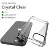 Coque - Silicone - pour iPhone 13 mini - Antichoc - Transparente - 2 Verres Trempés