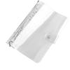 1Pc Transparent Color Plastic Clip File Folder A5/A6/A7 Notebook Loose Leaf Ring Binder Planner Agenda School Office Supplies