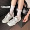 Shoes Women's Souffle~ Waffle Mesh Breathable Ballet Sports Casual Shoes Women's Platform