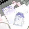 3inch  Photocard Holder with Keychain  Photo Card Sleeves ID Badge Holder Card Protector Mini Album