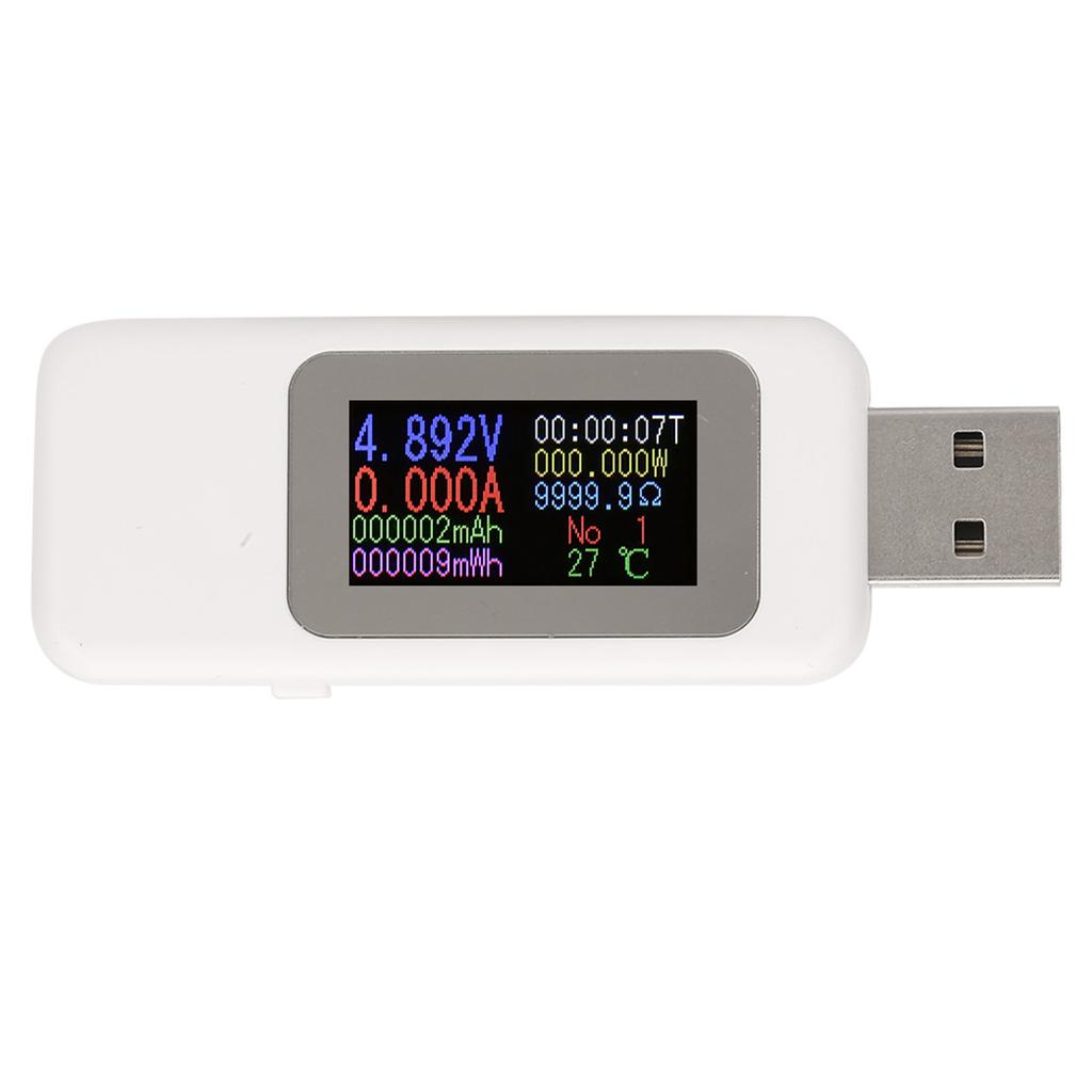LCD Display USB Tester Charger Detector Digital Voltmeter Ammeter Voltage Meter DC4 30V