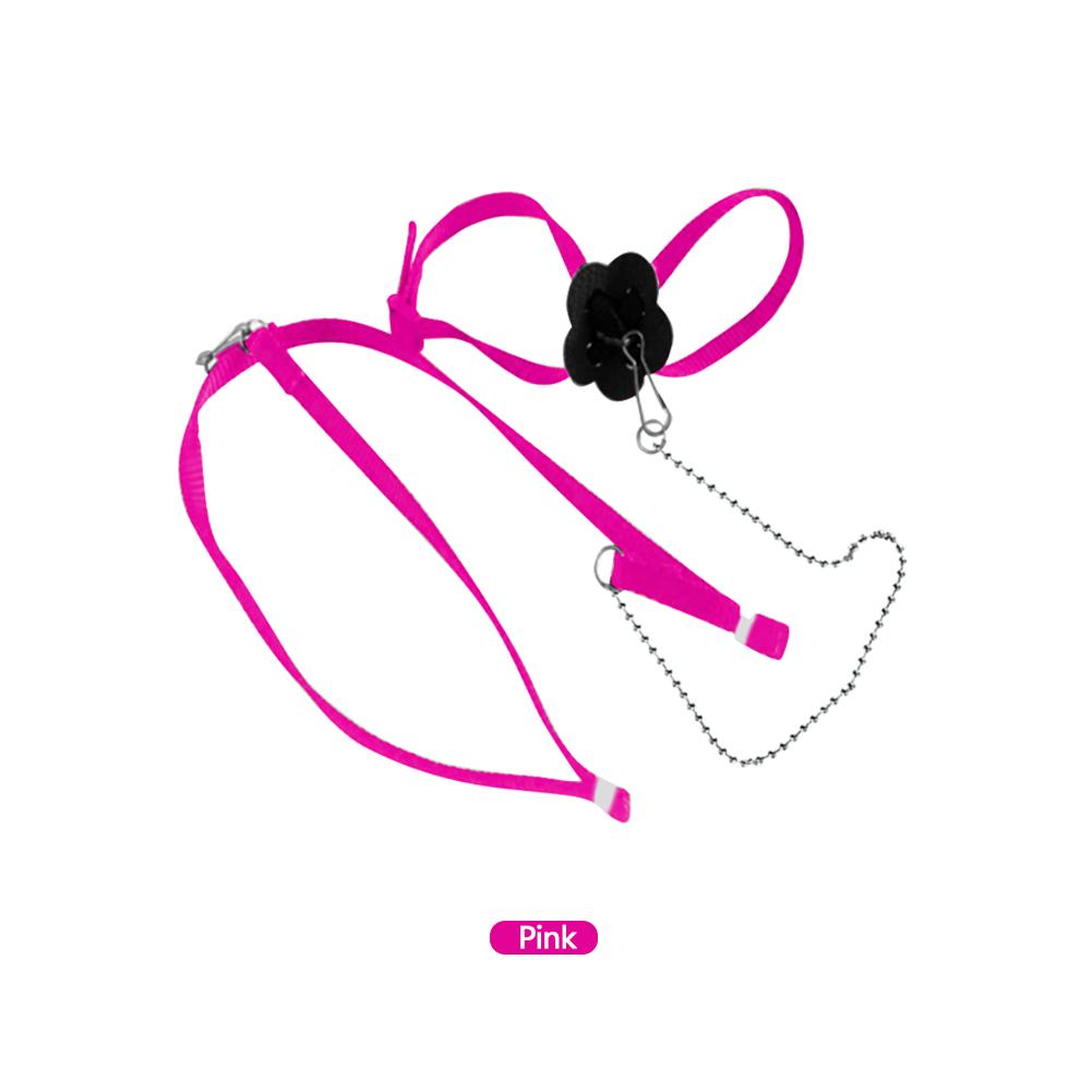 Reptile Lizard Harness Leash Training Walking Rope Adjustable Lacertid Leash Chest Strap Lizard Lizard Supplies