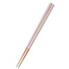 Nakano Wakasa Lacquer Chopsticks, Dishwasher Safe, Natural Wood, 23cm, Pink, Non-Slip, Easy To Grip, Made In Japan