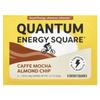 Quantum Energy Square Café Mocha Almond Chips, 8 Squares, 1.69 Oz (48 G) Each