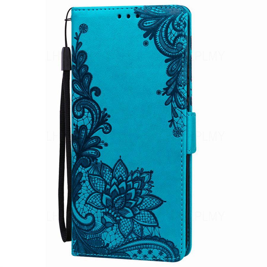 Double Buckle Wallet Flip Leather Case For Apple iPhone 11 12 13 Pro XS Max X XR 15 7 8 Plus Xiaomi Redmi 10 5G Huawei Honor Samsung Galaxy Lace Cover