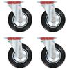 VidaXL Swivel Casters 4 Pcs 160 Mm