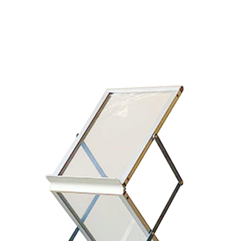 Складная стойка для журналов Изысканная складная стойка для брошюр для выставок, офисов, розничных магазинов