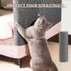 Trimmable Cat Scratcher Mat Self-Adhesive Cat Scratching Pad Replacement for Cat Towers Anti-Scratch Furniture Protector for Couch Wall Door