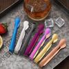 304 Stainless Steel Clip Ice Tong Bread Food BBQ Clip Barbecue Clip Cube Sugar Ice Tongs Tool Bar Kitchen Utensils