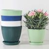 Thickened Flower Pot Resin Plant Container Creative Vase  Gardening