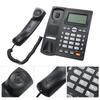 Desktop Corded Telephone Landline Telephone with Caller Identification LCD Screen Adjustable