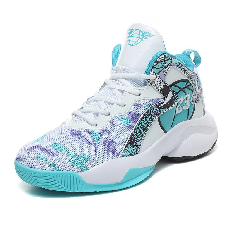Foreign Trade Boys Basketball Shoes Men's Summer Sports Shoes Student Sports Shoes Women's Casual Net Shoes Kobe Combat Boots of the Same Style