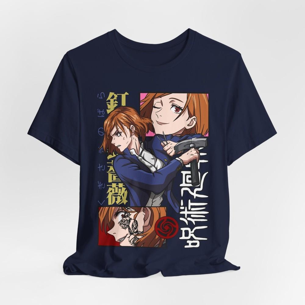 Nobara Kugisaki Graphic Tee - Trendy Anime Shirt, Unisex Top for Anime Fans,
