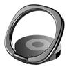 Phone Ring Holder Black Free Rotation Zinc Alloy Colorfast Widely Used Phone Grip for Tablet