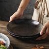Japanese Creative Ceramic Deep Plate Creative Salad Plate Thick Soup Plate Dessert Plates Molecular Cuisine Specialty Tableware