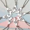Gift Star Choker Pendant Stitching Bff Friendship Necklace Puzzle Piece Best Friend Necklace