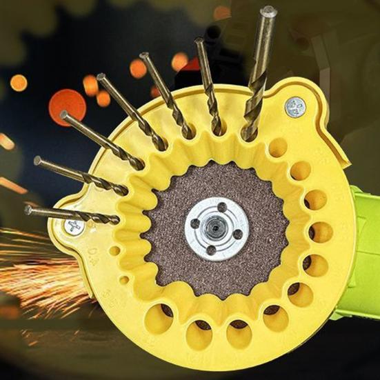 1/2Pcs Handheld Drill Bit Sharpeners Angle Grinder Universal Easy To Use Precision Power Drill Bit Sharpening Attachment Tools