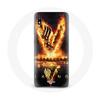 Case - Vikings - Samsung Galaxy A10 - Flexible - Black - Logo V Sword of Fire