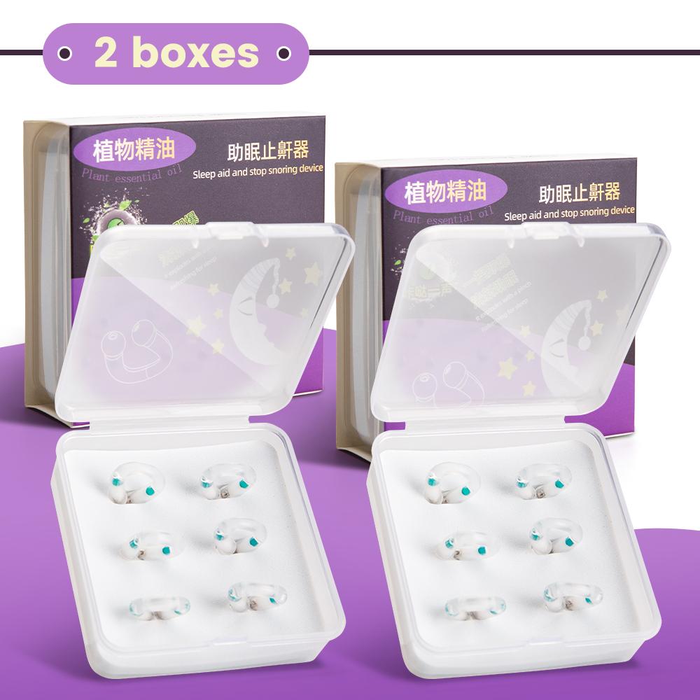 Anti Snoring Device Magnetic Snore Stopper Silicone Aid Nasal Dilators Improve Sleeping Aid Apnea Guard Night Device with Case