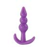 Silicone Anal Dildo No Vibrator Male Prostate Massager Anal Beads Plug G Spot Butt Plug Masturbation Anal Sex Toys for Couple