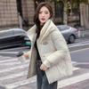 Autumn Winter Thicken Warm Parka Women Casual Sweety Solid Color Big Pocket Loose Hooded Coat Jackets Outwear