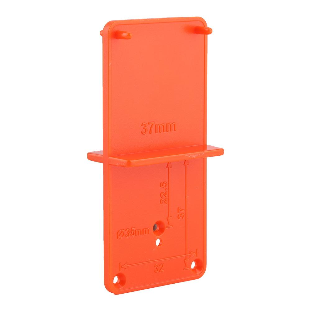Hinge Guide Woodworking Opener Template For Door Cabinet Plate Positioning Tool