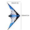 48 Inch Blue Stunt Kite Professional Dual Line Sport Kite New Arrive Large Delta Kite  Friend Game