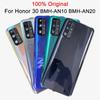 Battery Cover For Honor 30 Back Glass Panel Rear Door Housing  BMH-AN10, BMH-AN20 Battery Cover With Camera Lens
