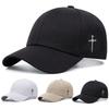 2025 New Fashion Cross Letter Embroidered Fashion Men And Women Casual Neutral Hip Hop Sun Shade Baseball Hats