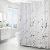 Luxury Minimalist Waterproof Marble Pattern Shower Curtain Partition